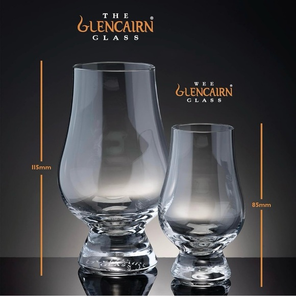 Set of 6! - Wee Glencairn Heaven Hill Tasting Glasses - Whiskey, Bourbon, Scotch - Picture 3 of 7